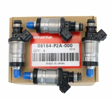4x Flow matched Fuel Injectors FJ337 OEM for Honda 1996-2000 Civic LX DX D16Y7