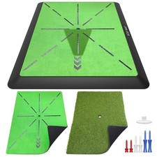 Golf Mat Artificial Turf, Practice Indoor and Outdoor, Golf Training Hitting ...