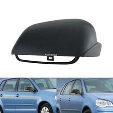 Rechts Spiegelkappen Spiegelgehäuse Abdeckungen Für VW Polo 9A, 9N 2005/06-2009
