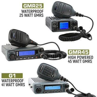 Rugged Radios for Ford Bronco Two-Way GMRS Mobile Radio Kit 41 Watt - G1