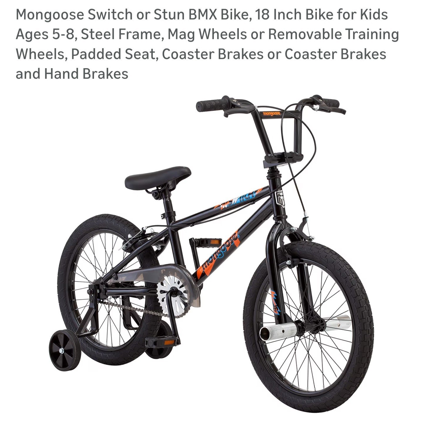 Kids Bike Mongoose