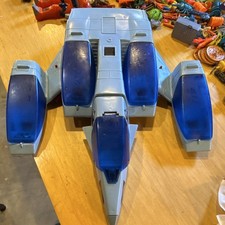• Vintage 1987 Kenner Silverhawks Maraj Mirage Space Ship Vehicle - Incomplete