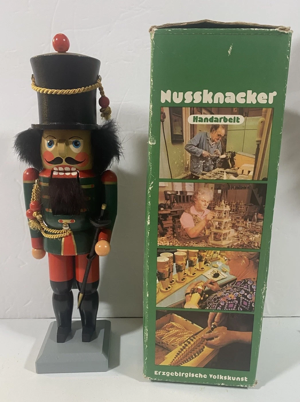 Saxon Handcraft Expertic Imported by GA Westphal German Nutcracker NIB