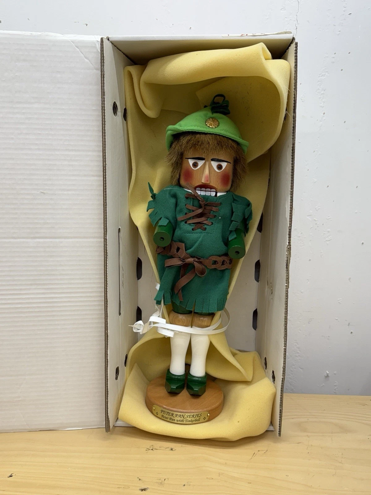 Vtg 2001 Steinbach Peter Pan Tinkerbell Ltd Ed Nutcracker S1816 Original Box 397