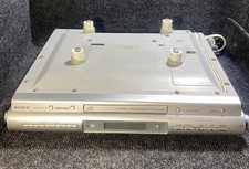 SONY ICF-CDK50 Under Cabinet AM/FM Clock Radio CD Player Tested - No Remote