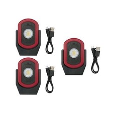 MAXXEON MXN00810 WorkStar Cyclops USB-C Rechargeable LED Work Light, Pack of ...