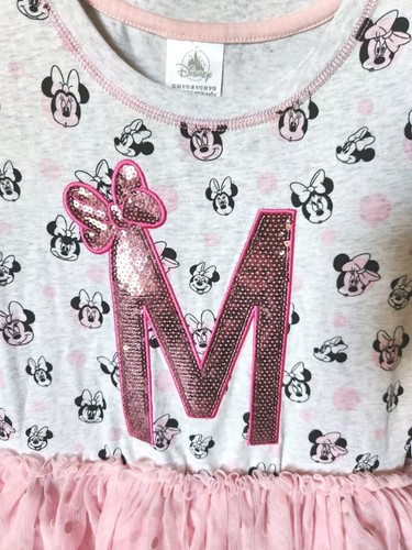 Disney Dress Minnie Mouse Pink Tulle/sequin NWT sz 9/10 girls PARTY DRESS - Picture 4 of 7
