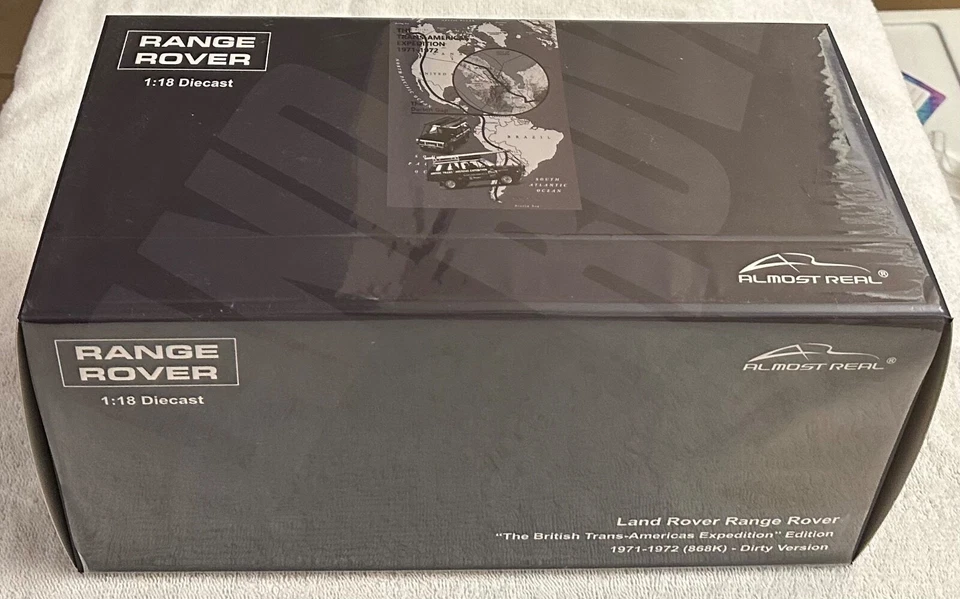 Range Rover British Trans-Americas Expedition, Almost Real, 1/18, Dirty Version. - Image 2 of 4