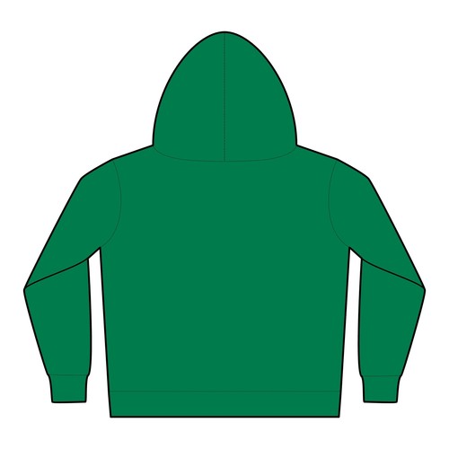 Toddler Pullover Oside Fleece Hoodies - Picture 7 of 9