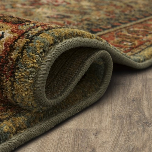 2x10 (2'6" x 10') Karastan Spice Market Tigris Aquamarine Runner *FREE SHIPPING* - Picture 3 of 5