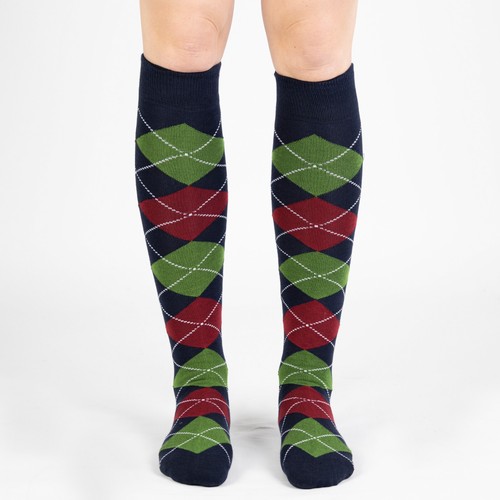 Mysocks Unisexe Long Hauteur Genou Chaussettes Argile Finest Coton Peigné - Picture 147 of 181