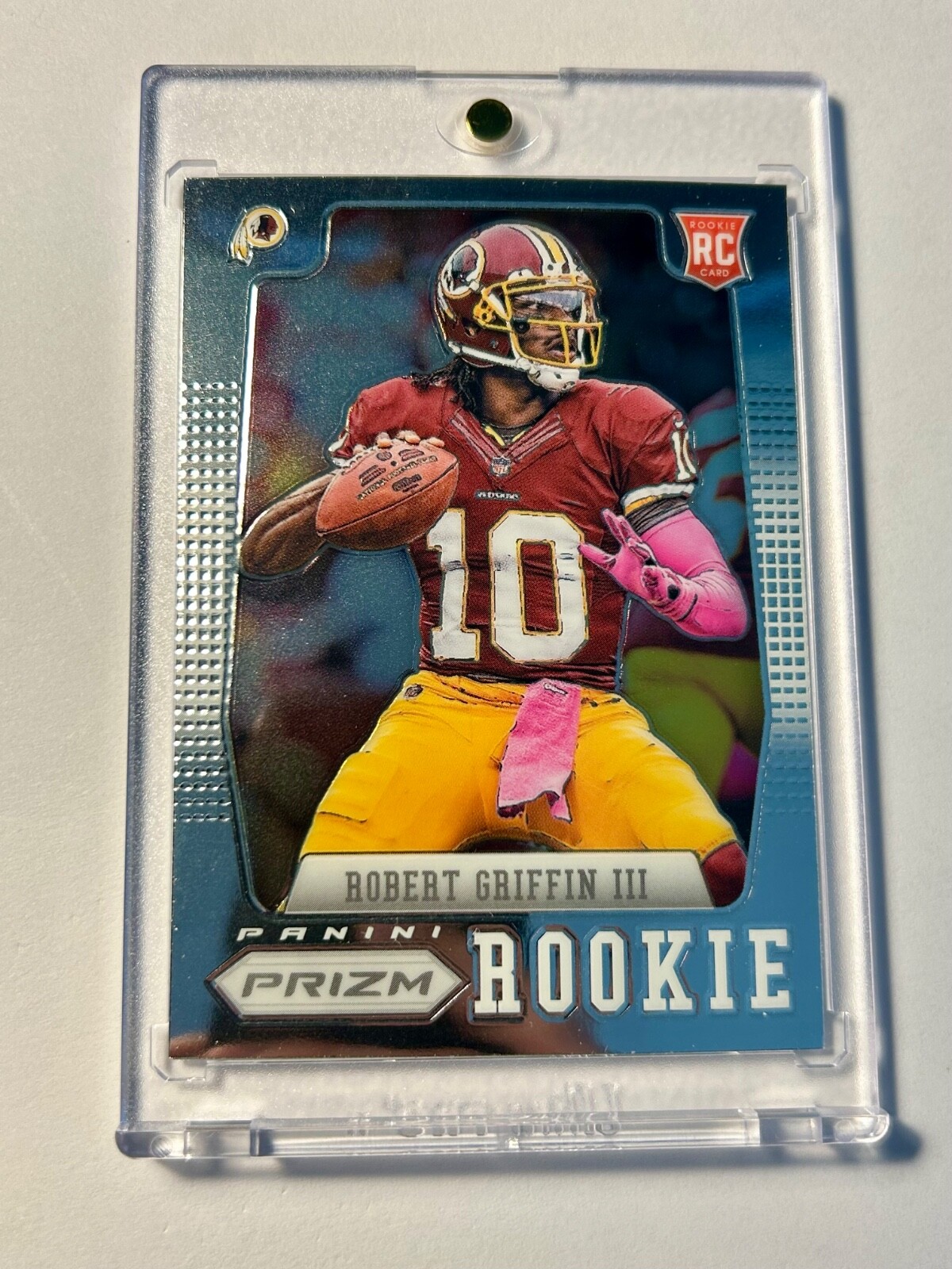 2012 Panini Prizm Rookie Card Facing Left #227 Robert Griffin III (RC)