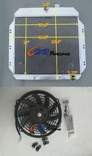 Aluminum Radiatorfan For 1949-1954 Chevy Bel Air Fleetline Styleline Deluxe V8