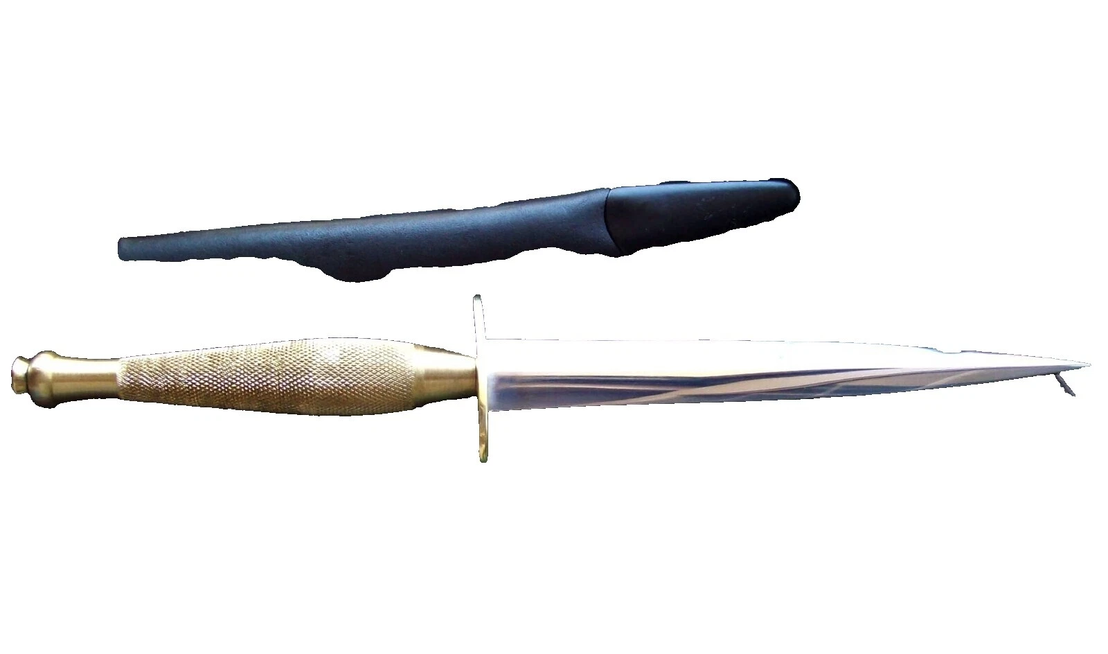 Hoja de acero al carbono Sheffield modernos de colección Cuchillos de Hoja Fija producidos en fábricas