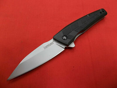 KS1342X Kershaw Rhetoric A/O 3Cr13 Blade Black GFN Handles Linerlock Clip