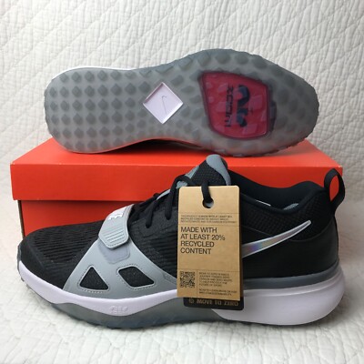 Nike Air Zoom Diamond Elite Turf Shoes Men's SZ 13 Black/Wolf Grey