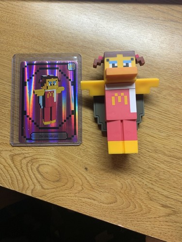 Birdie Wings McDonalds Minecraft Toy With Unused Code Happy Meal