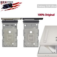 OEM NEW Dual SIM Card Tray Holder Slot  Pin For Samsung Galaxy S24 Ultra 5G US