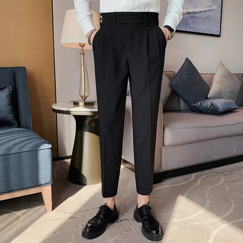 cropped dress pants