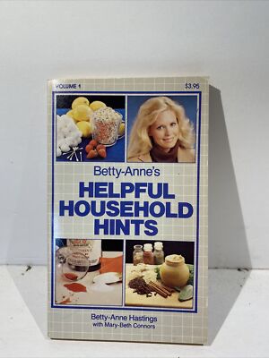 Helpful Household Hints - Betty Anne Hastings (1983, Paperback)