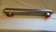360,000 BTU Stainless Steel Tube and Shell Heat Exchanger for Pools/Spas  ss