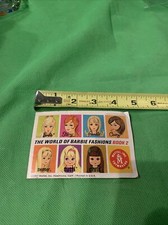 Vintage Barbie Fashion Booklet-The World of Barbie Fashions Book 2 Mattel 1967