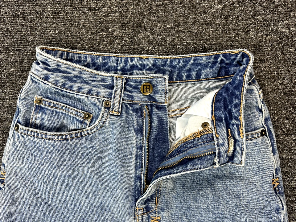 Jeans TSUBI Chlo Wasted Bae 23 azul Dem dobladillo crudo desgastado Foto 4 de 4