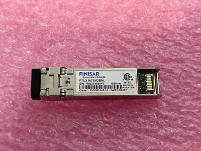 Finisar FTLX1871M3BNL SFP+ 10G MR 1550nm 80km OC192/STM-64 LR-2 Tx:EML/Rx:APD