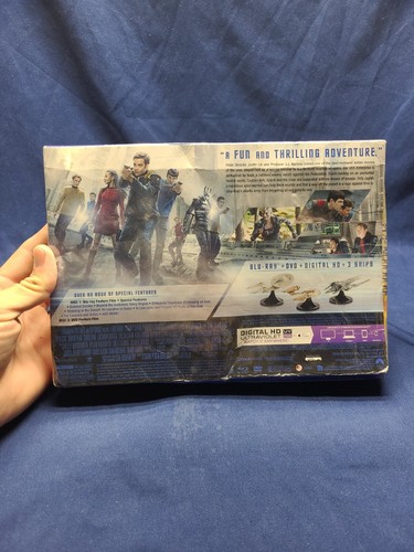 Star Trek Beyond w/ 3 Mini Ships Ultimate Blu-Ray/DVD/Digital Gift Box Set New - 第 2/4 張圖片