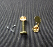 5 Pairs Hill style 4/4 Violin Fiddle golden Chin Rest Clamp parts accessories