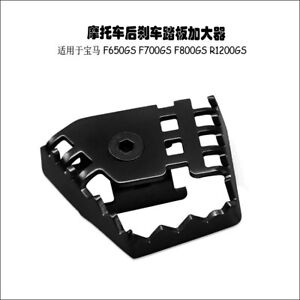 Motorcycle Foot Brake Lever Pedal Peg Pad Extension For BMW F800GS F700GS 650GS
