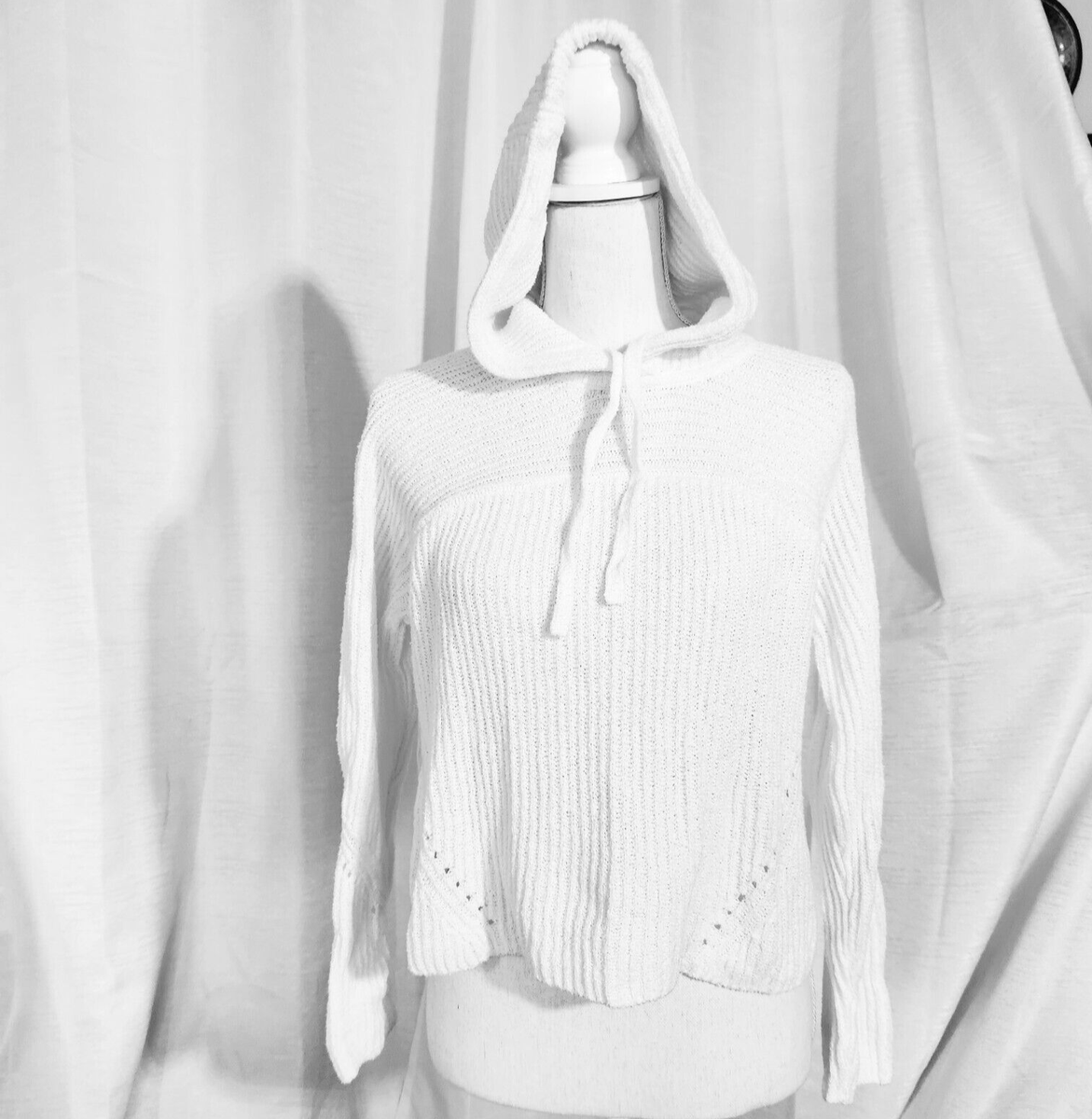 RAG & BONE Sunny Cotton Hoodie NEW $315 Relaxed Fit Sweater