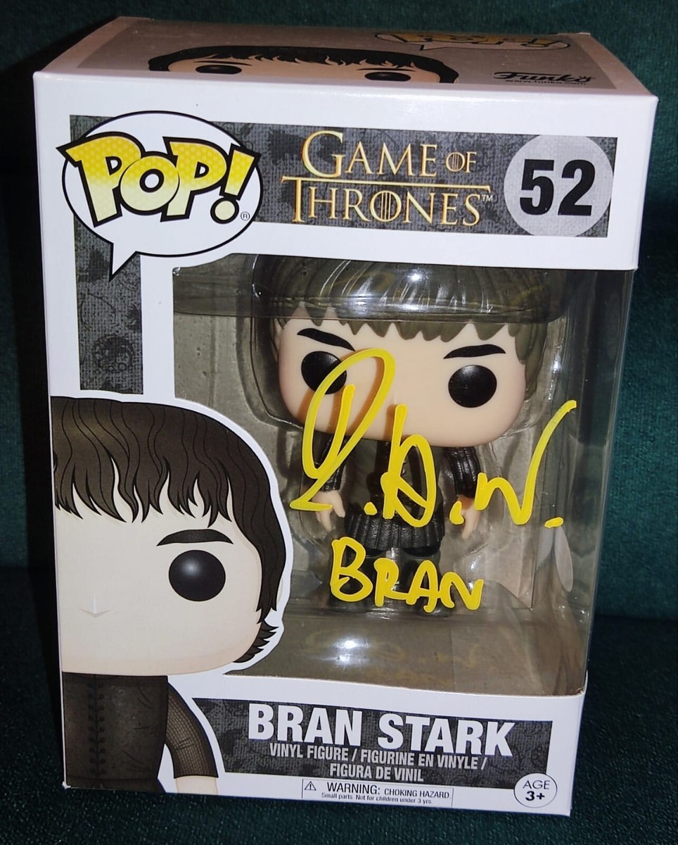 BRAN STARK SIGNED by Isaac Hempstead Wright - GAME OF