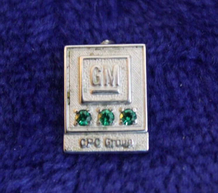 Vintage GM CPC Group Botton Hat Lapel Pin Accessory Buick Olds Cadillac