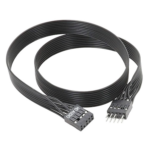 HDAudio 9pin Header Computer Motherboard Front Extension Cable 20/30/50cm - Afbeelding 22 van 22
