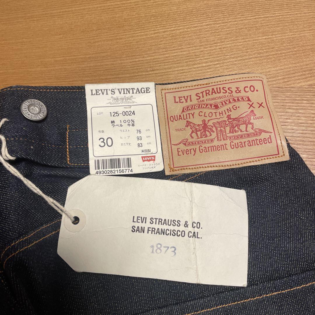 LEVI'S VINTAGE CLOTHING W30 L36 125th anniversary 1873 ModeL LEVI'S VINTAGE CLOTHING W30 L36 125th anniversary 1873 ModeL