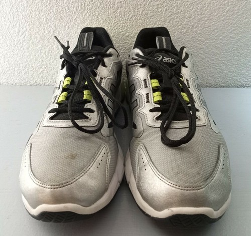 Asics Gel Quantum 90 Pure Silver Black Sneakers 1201A064, Men's Size 11 Shoes - Picture 4 of 12
