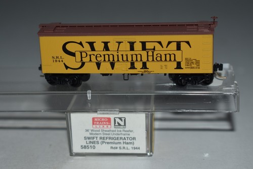 N Scale MTL 58510 Swift 40' Single Door Reefer 1944 C48279 | Zustand: Used