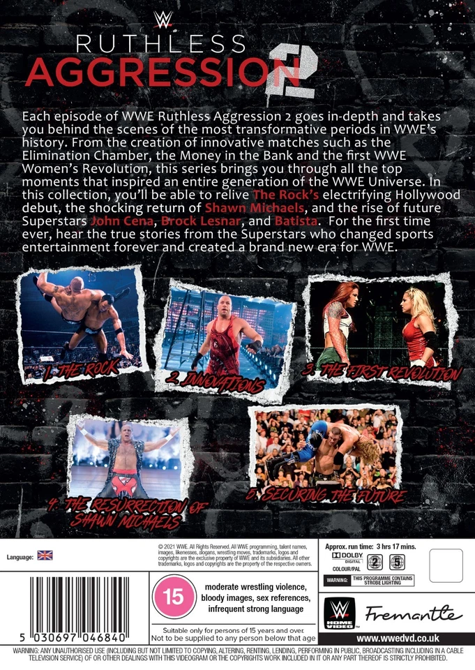 WWE Ruthless Aggression - VOL.2 (DVD) - Image 2 of 2