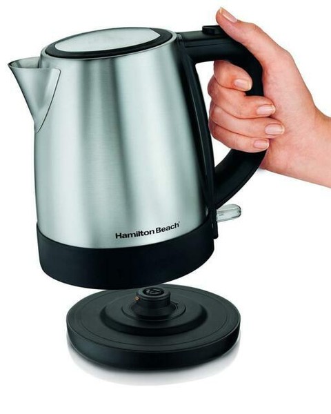 Tetera ELECTRICA Hervidor Acero Inoxidable Cafetera Pava De Agua Para Cafe  Tea for sale online | eBay