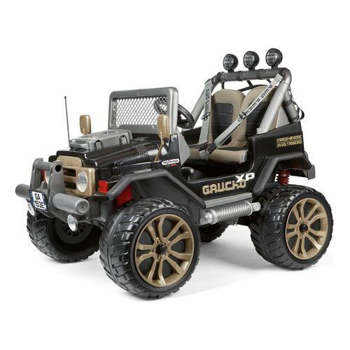 Peg Perego Auto elettrica Gaucho Xp 24V 8Ah (131x90cm) Nero IGOD0555 - Foto 1 di 4