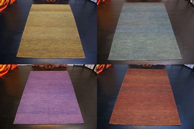 Designer Natur Kelim Teppich Handarbeit Schurwolle fein verschiedene Größe