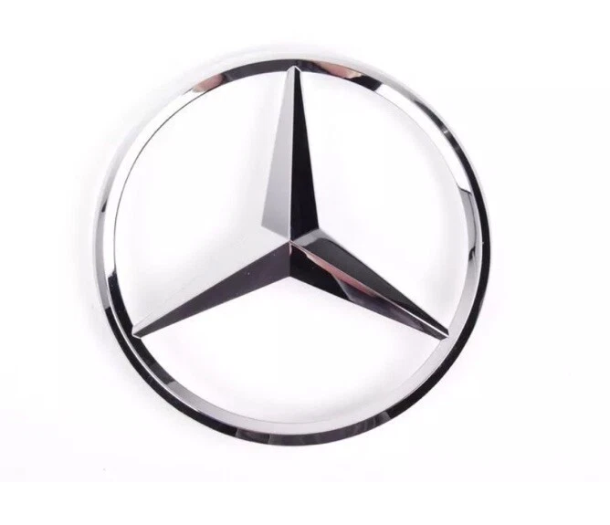 Mercedes-Benz Trunk Lid Emblem Star E350 E400 E550 E63 AMG - Image 3 of 4
