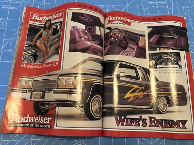 Lowrider Magazine 96 August 1996 Performance Artistry Culture Car