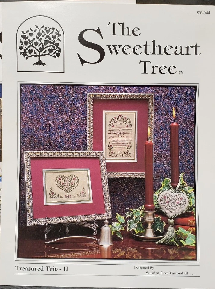 The Sweetheart Tree Treasured Trio One Two Three (I II III) Set of 3 28/32 Ct - Image 4 of 4
