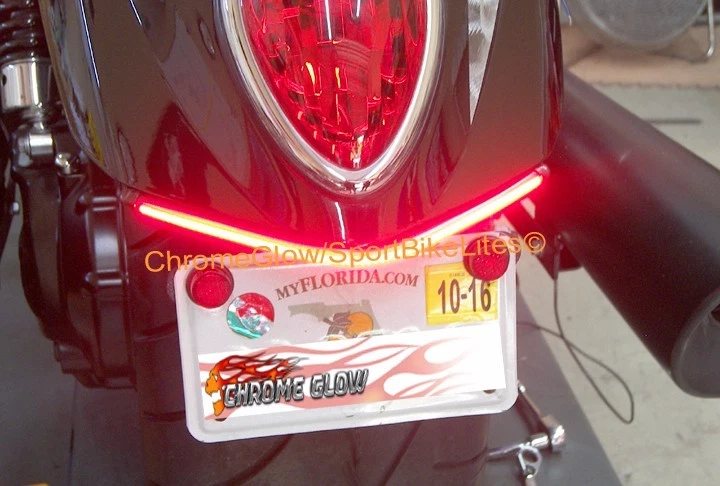 Eliminador de guardabarros integrado LED Triumph Rocket III Roadster Run/Brake/Turn - Pequeño Foto 2 de 4