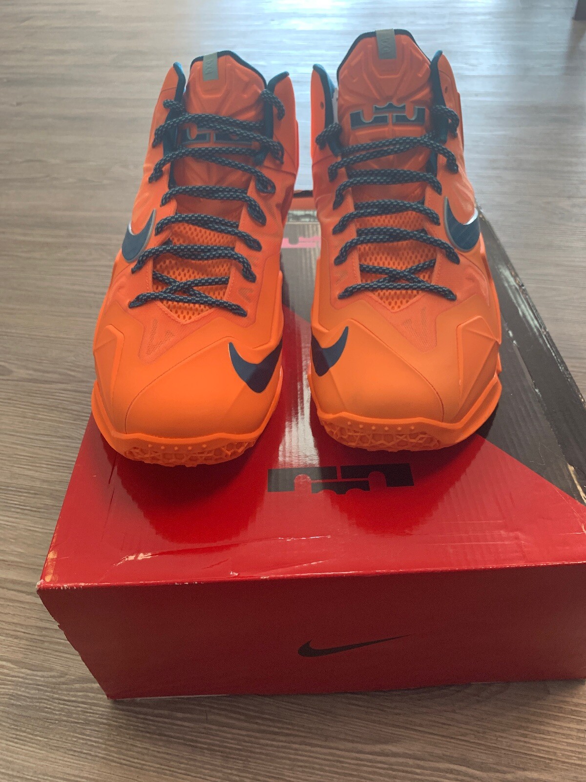 Size 11.5 - Nike LeBron 11 Atomic 