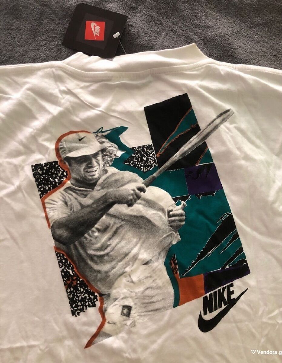 Vintage 90s NIKE Court T-shirt Andre Agassi Nike Tennis Nike Vintage 90s NIKE Court T-shirt Andre Agassi Nike Tennis Nike