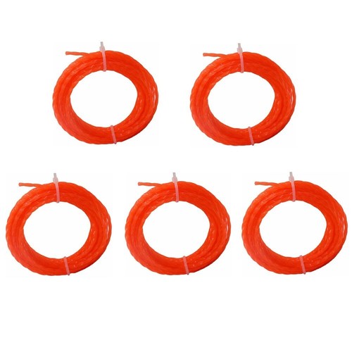 Paquete de 5 líneas de recortadora de 56 voltios compatibles con ForEGO .095\"" 15 ft por rollo AL2420P - Imagen 9 de 10