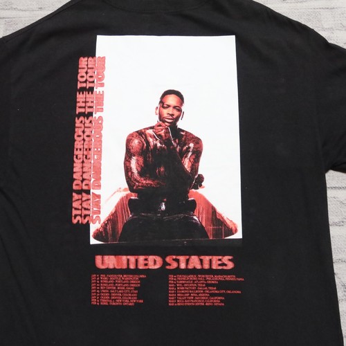2018 YG Stay Dangerous Tour Shirt Size XL Rap Tee Everybody Wear Red - 第 3/13 張圖片